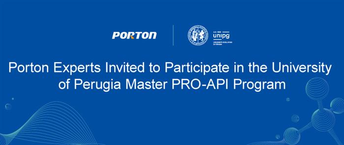 Porton Experts Invited To Participate In The University Of Perugia Master PRO-API Program, Aiding In The Training Of Green Process Chemistry Professionals